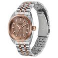 Poze Poze Quartz Analog Brown Dial Two Toned Metal Strap Watch For Men - image number 4