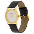 Sonata Quartz Analog White Dial Leather Strap Watch for Men - image number 1