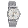 Sonata Poze Quartz Analog Silver Round Dial Silver Mesh Strap Watch For Women - image number 2