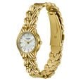 Poze Poze Quartz Analog White Dial Golden Metal Strap Watch For Women - image number 4