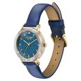 Poze By Sonata Quartz Analog Blue Dial Blue PU Leather Strap Watch For Women - image number 4