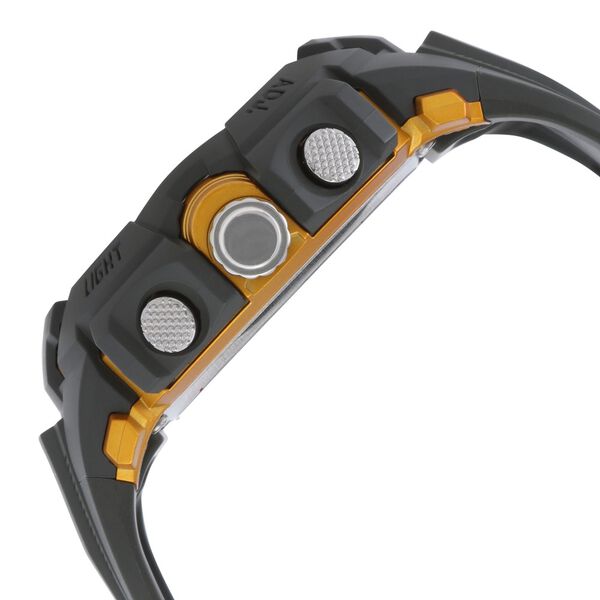 SF Quartz Analog Digital Green Dial Plastic Strap Watch for Men - image number 2