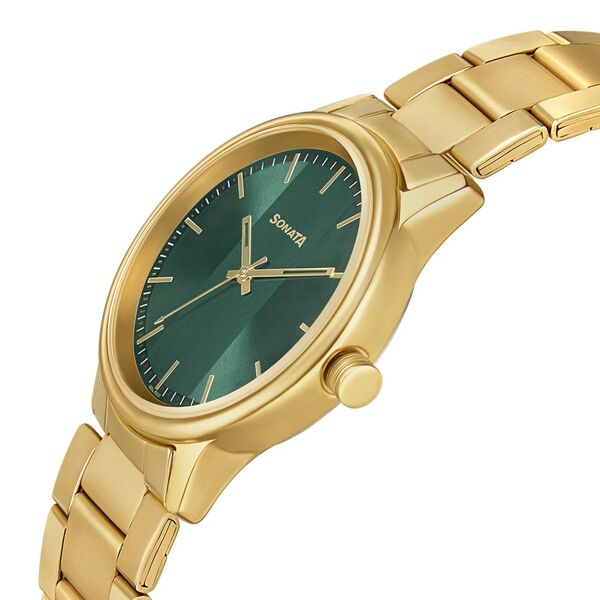 Sonata Quartz Analog Stainless Steel Strap Watch for Men - image number 2