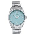 Sonata Poze Quartz Analog Blue Dial Silver Metal Strap Watch For Men - image number 1