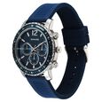 Sonata Chronos Quartz Analog with Date Blue Dial Blue Colour Plastic Strap Watch For Men - image number 2