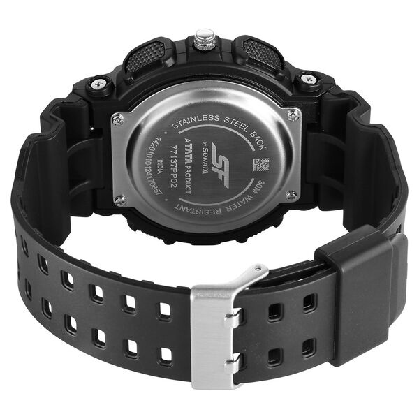 SF Bold Black & Gold Design Men's Watch - Perfect Blend of Elegance and Strength - image number 3
