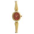 Sonata Wedding Champagne Dial Women Watch With Metal Strap