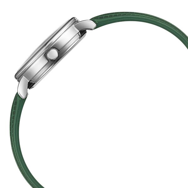 Poze by Sonata Quartz Analog Green Dial PU Leather Strap Watch for Women - image number 3