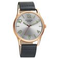 Poze by Sonata Quartz Analog Silver Dial PU Leather Strap Watch for Men - image number 1