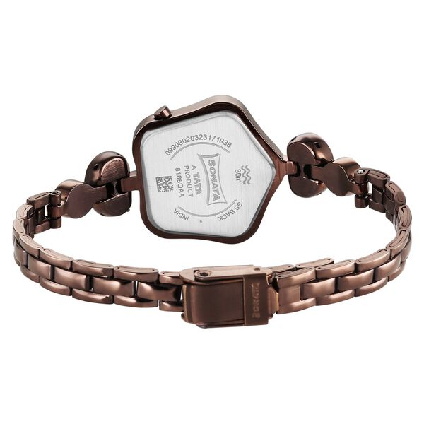 Sonata Utsav Brown Dial Watch for Women - image number 3
