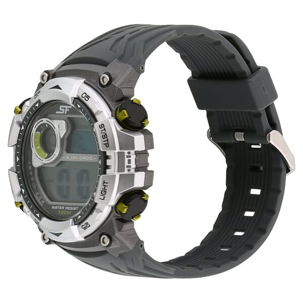 SF Digital Dial Plastic Strap Watch for Men - image number 1