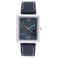 Sonata Quartz Analog Black Dial Leather Strap Watch for Men