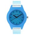 Sonata Colorpop Silver Dial Women Watch With Plastic Strap