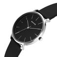 Sonata Ascent Quartz Analog Black Dial Leather Strap Watch For Men - image number 1