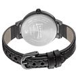 Sonata Unveil Black Dial Women Watch With Leather Strap - image number 3