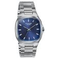 Poze Poze Quartz Analog Blue Dial Silver Metal Strap Watch For Men - image number 2