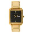 Sonata Quartz Analog with Day and Date Black Dial Stainless Steel Strap Watch for Men - image number 0