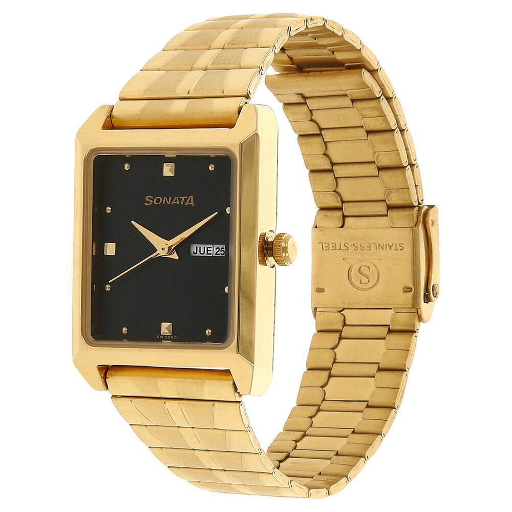 Sonata shop gold smartwatch