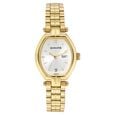 Sonata Quartz Analog Silver Dial Leather Strap Watch for Women