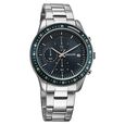 Sonata Chronos Quartz Analog with Date Blue Dial Silver Colour Stainless Steel Strap Watch For Men - image number 0
