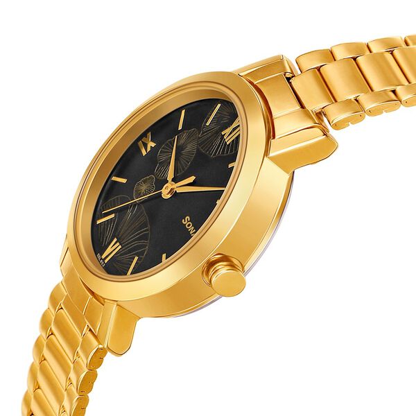 Sonata Linnea Grey Dial Women Watch With Stainless Steel Strap - image number 2