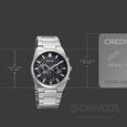 Sonata Festive Quartz Analog Multicoloured Dial Metal Strap Watch For Men - image number 3