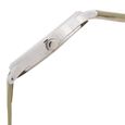 Sonata Knot White Dial Leather Strap Watch for Men - image number 3