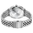 Sonata Vector Blue Textured Dial Silver-Tone Bracelet Watch for Men - image number 6