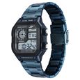 Sonata Hexa Digital Black Dial Blue Color Stainless Steel Strap Watch For Unisex - image number 2