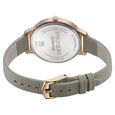 Poze by Sonata Quartz Analog Grey Dial Leather Strap Watch for Women - image number 4