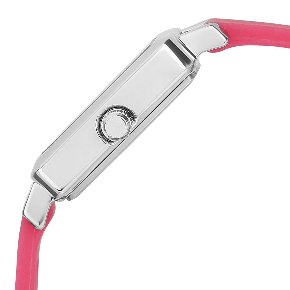Buy Online Sonata Splash Pink Dial Women Watch With Silicone Strap nl8152sp02 Sonata