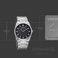 Sonata Festive Quartz Analog Multicoloured Dial Metal Strap Watch For Men - image number 3