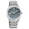 Poze By Sonata Quartz Analog Blue Dial Silver Metal Strap Watch For Men - image number 1