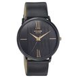 Poze by Sonata Quartz Analog Black Dial Leather Strap Watch for Men - image number 1
