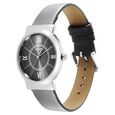 Sonata Essentials Grey Dial Leather Strap Watch for Women - image number 1