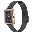 Sonata Poze Quartz Analog Black Mother Of Pearl Dial Black Color Stainless Steel Strap Watch For Women - image number 3