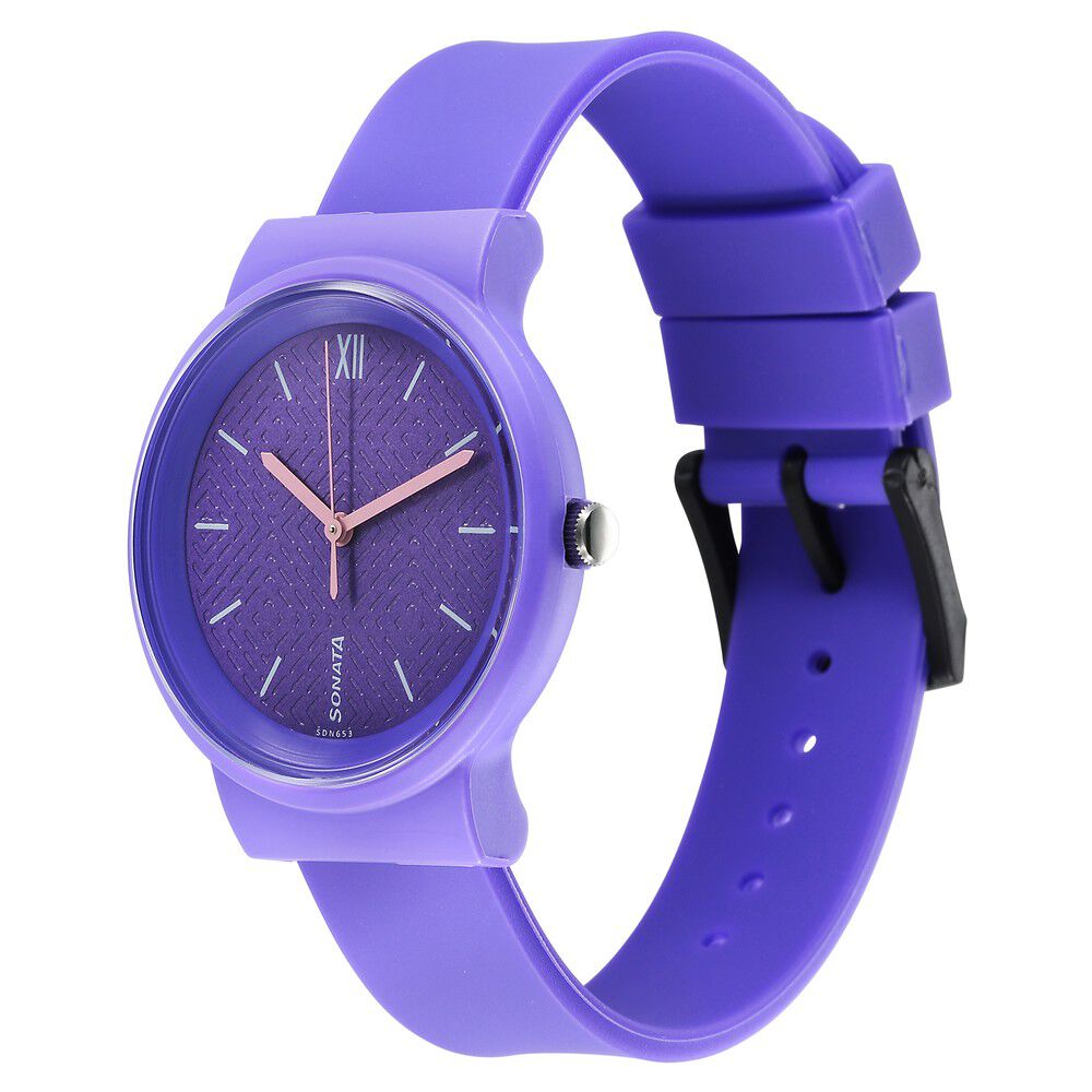 Sonata hotsell purple watch