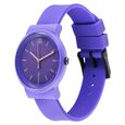 Sonata Splash Quartz Analog Purple Dial Plastic Strap Watch for Women - image number 1