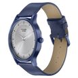Sonata Poze Quartz Analog Silver Dial Leather Strap Watch for Men - image number 2