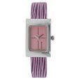 Sonata Quartz Analog Silver Dial Leather Strap Watch for Women