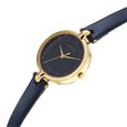 Sonata Gold Edit Blue Dial Women Watch With Leather Strap - image number 2