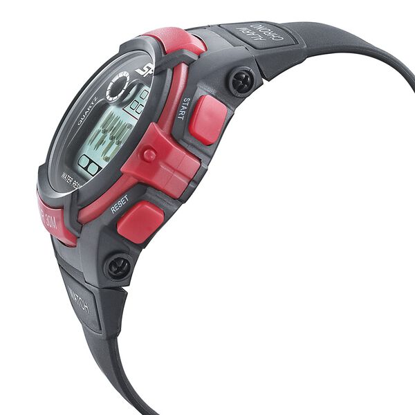 SF Digital Dial Black PU Strap Watch for Men - image number 2
