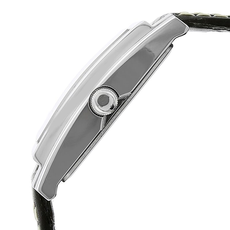 Sonata Quartz Analog Black Dial Leather Strap Watch for Men - image number 2