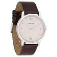 Sonata Quartz Analog Brown Dial Leather Strap Watch for Men - image number 1