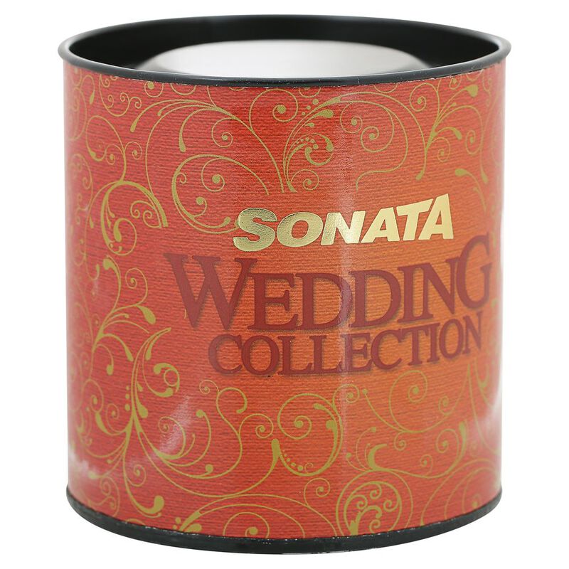 Buy Online Sonata Pankh Silver Dial Women Watch With Metal Strap