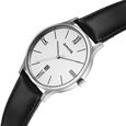 Sonata Aspire Quartz Analog with Day and Date White Dial Leather Strap Watch For Men - image number 1