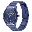 Sonata Poze Quartz Analog Blue Dial Metal Strap Watch For Men - image number 3