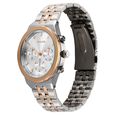 Sonata Eternia Quartz Multifunction Silver Dial Metal Strap Watch For Men - image number 1