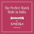 Sonata Wedding Pink Dial Women Watch With Stainless Steel Strap - image number 3