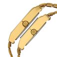 Sonata Quartz Analog Brown Dial Stainless Steel Strap Watch for Couple - image number 2